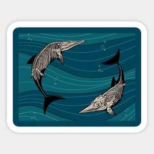 Ichthyosaur Sticker